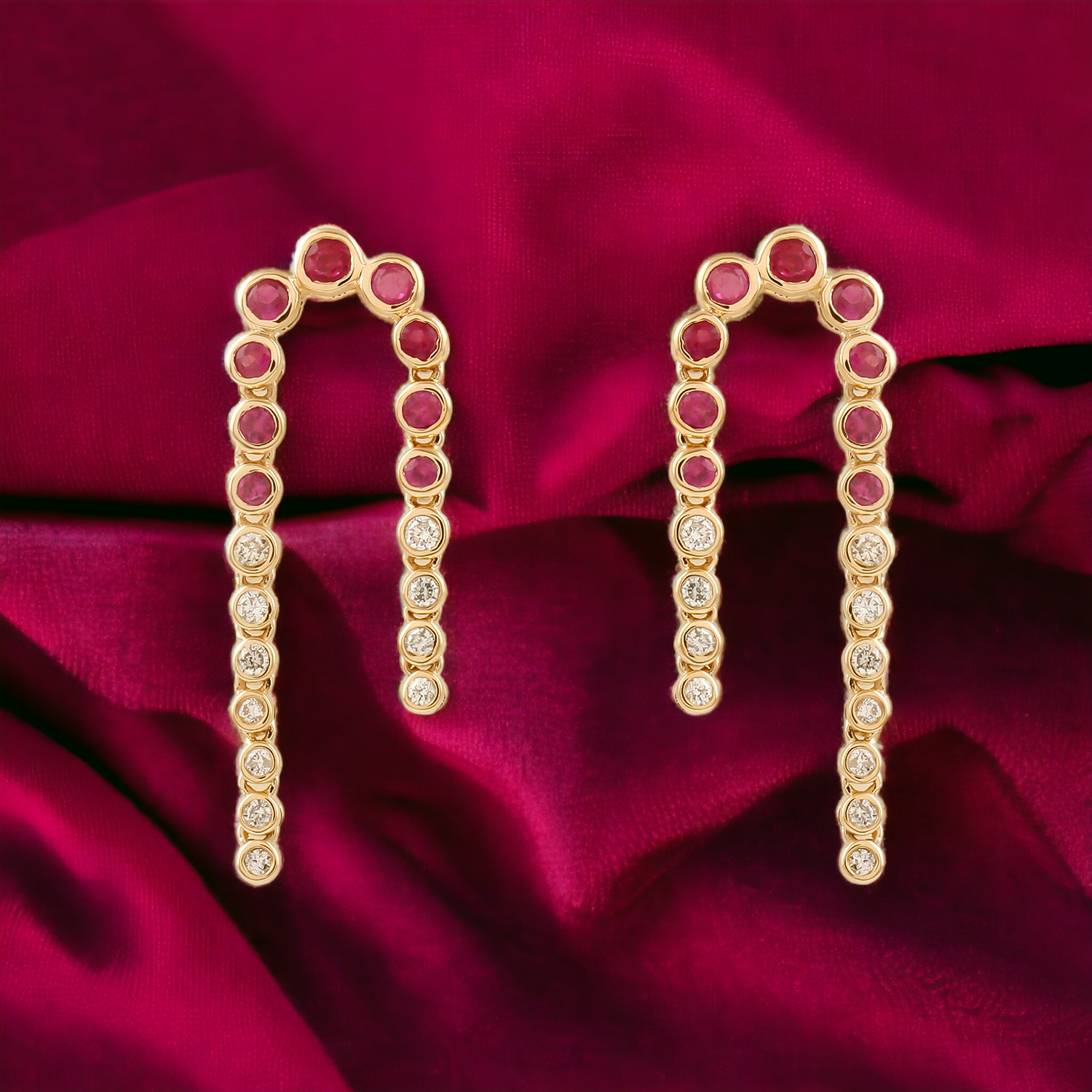 Candy Cane Earrings
