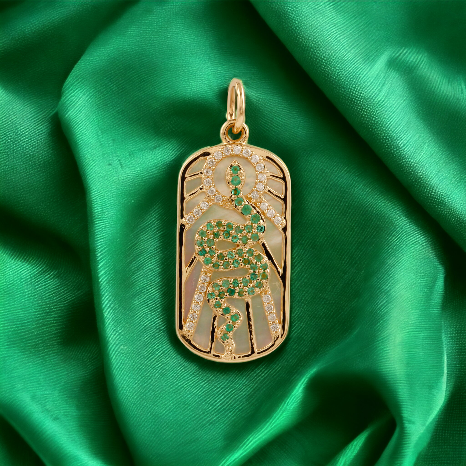 Serpentine Serenade Pendant