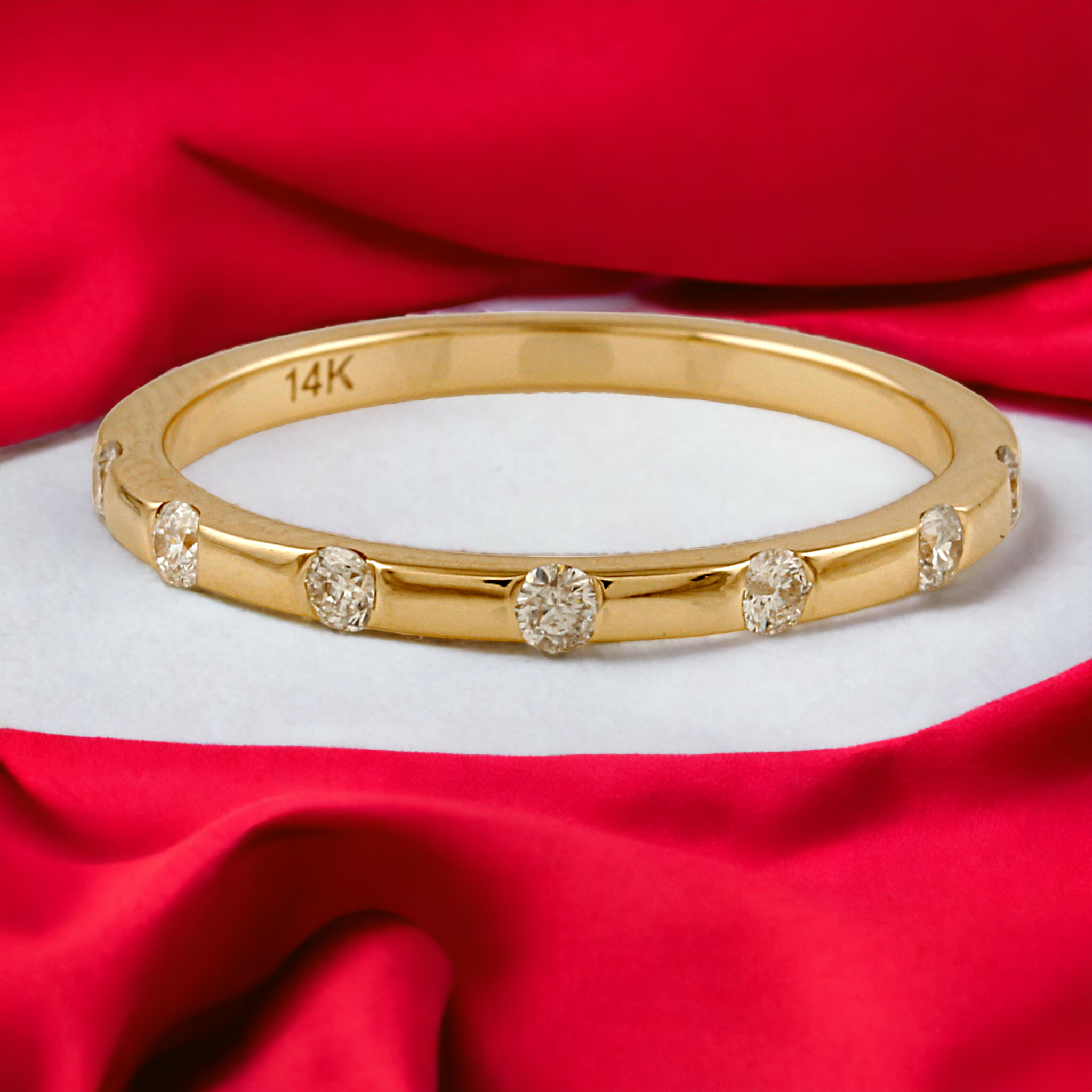 Dazzling Starlight Diamond Ring